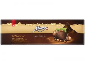 Munz Swiss Premium Dark with Hazelnut