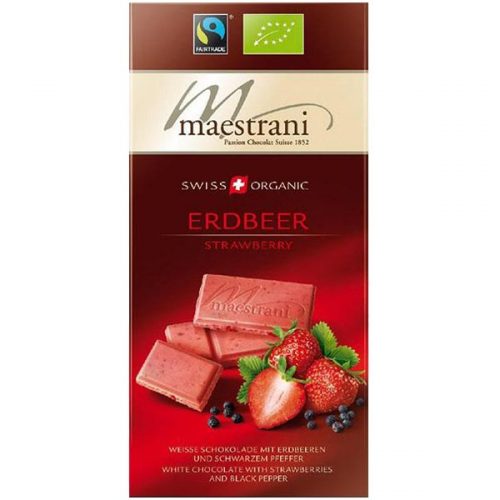 Maestrani Swiss Organic Strawberry