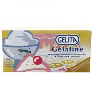 Gelatine Sheets Gold Bronze
