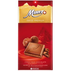 Munz Swiss Premium Milk with Praline
