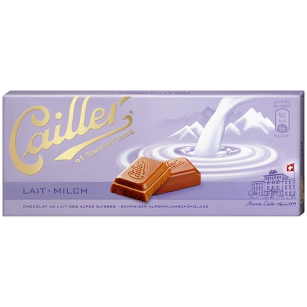 Cailler Milk Chocolate - Säntis Delicatessen
