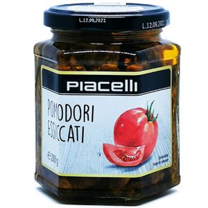 Piacelli Dried Tomatoes in Herb Oil
