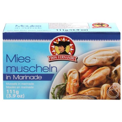 Don Fernando Mussels in Marinate