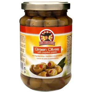 Don Fernando Green Olives Stuffed with Paprika