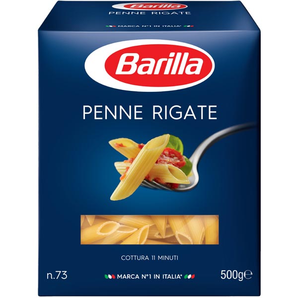 Pâtes Barilla Penne Rigate 500g