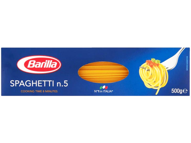 Barilla Spaghetti No. 5, 500 g