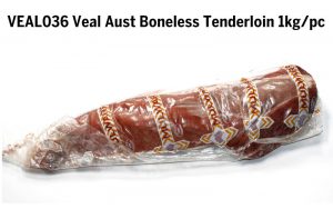 Veal Aust Boneless Tenderloin