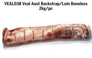 Veal Aust Backstrap/Loin Boneless