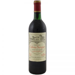 Chateau Calon Segur 1989
