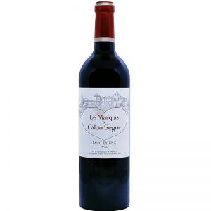Le Marquis de Calon Segur 2014