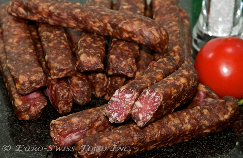 Landjaeger sausage shop